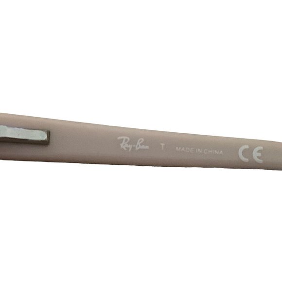 Ray-Ban RB1550 3656 Kids Eyeglasses Frames Pink Rectangular Cat Eye 48-15-130 - Picture 5 of 11